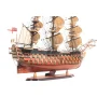 Drewniany model żaglowca HMS Victory 86 cm z rozwiniętymi żaglami - prestiżowa dekoracja marynistyczna